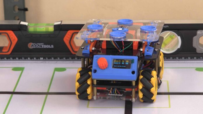 20220303 PAGEONE - The TRC 2 0 mobot on the actual playing field