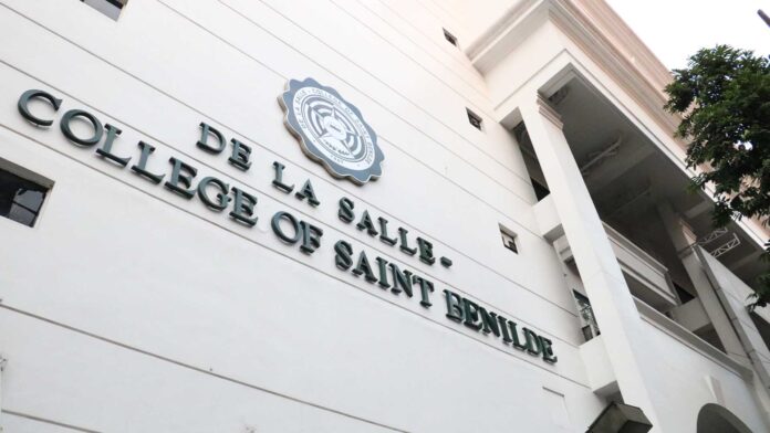 20220314 PAGEONE - De La Salle-College of Saint Benilde
